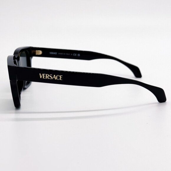 NEW VERSACE SUNGLASSES UNISEX BLACK EYEWEAR main image 5